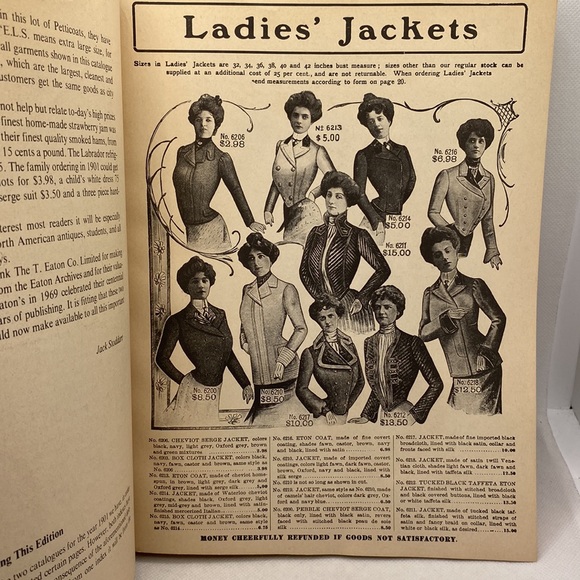 T. Eaton Co 1901 Catalogue 1970 Printing Reproduction 248 Pages Toronto Canada - Picture 5 of 16